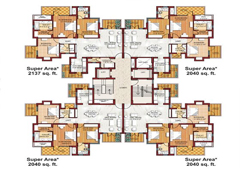 3bhk+servant-floor-plan